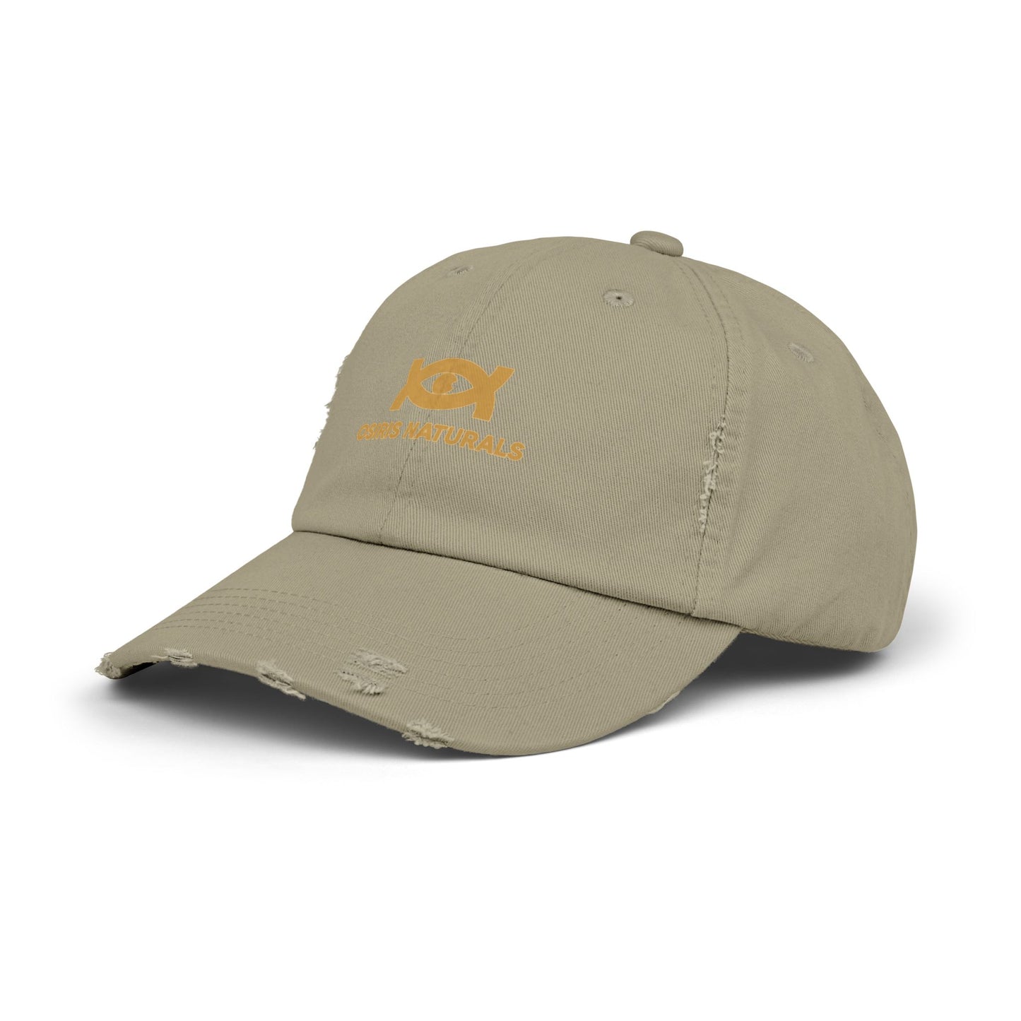 Unisex Distressed Cap - Osiris Naturals Casual Hat