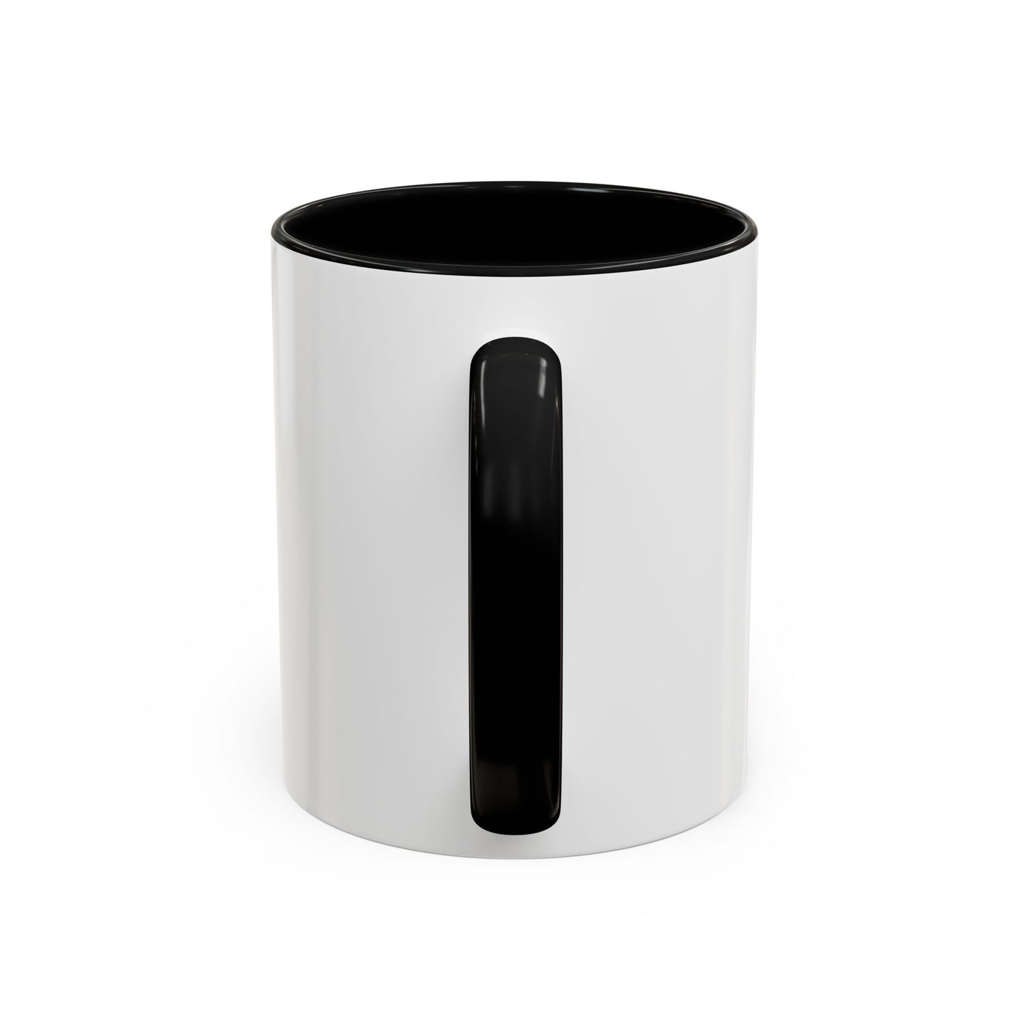 Osiris Naturals Accent Coffee Mug - Unique Black Handle & Interior, Perfect for Coffee Lovers