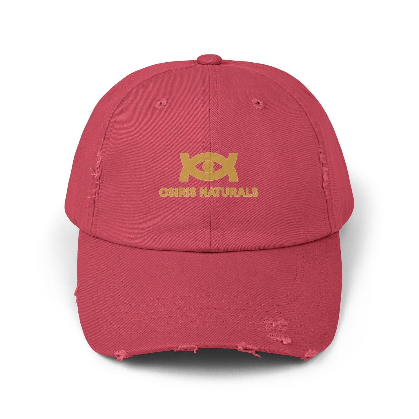 Unisex Distressed Cap - Osiris Naturals Casual Hat