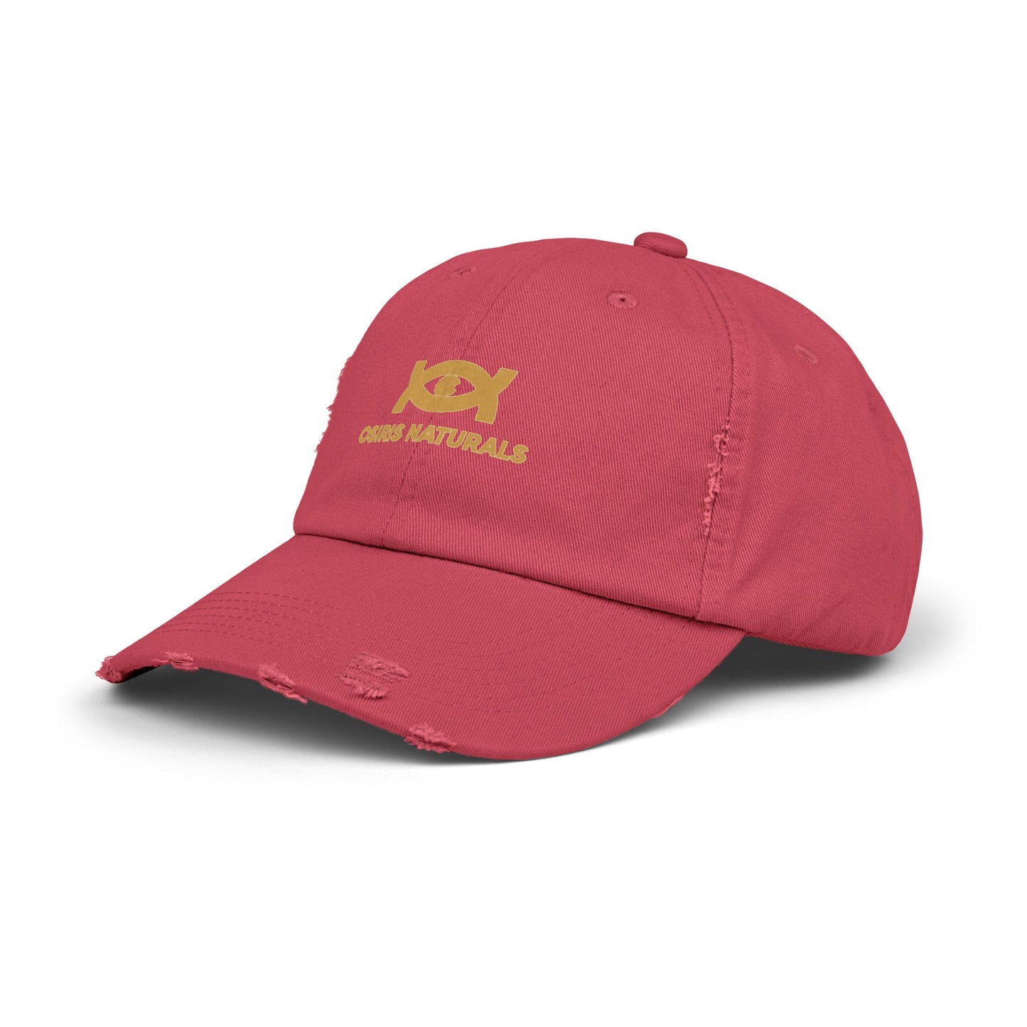 Unisex Distressed Cap - Osiris Naturals Casual Hat