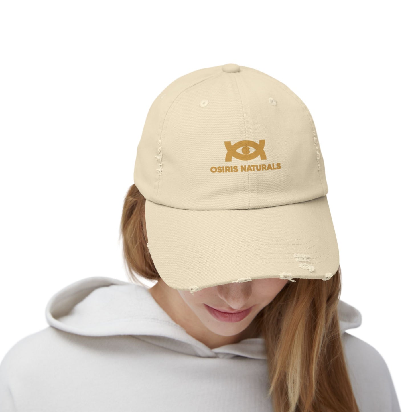 Unisex Distressed Cap - Osiris Naturals Casual Hat